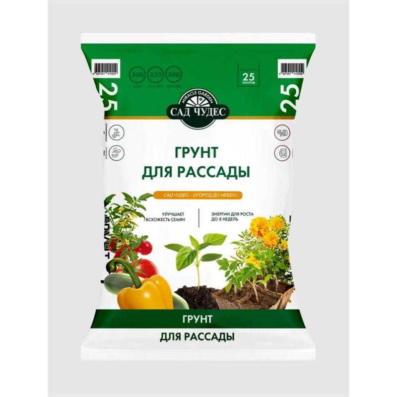 для рассады 25